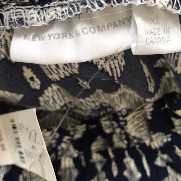 NY&C on/off shoulder top size XL NWT - Picture 7 of 8